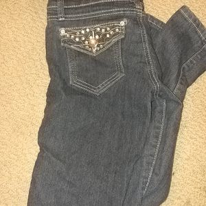 Girls Denim Jean Cutie Fashion 14